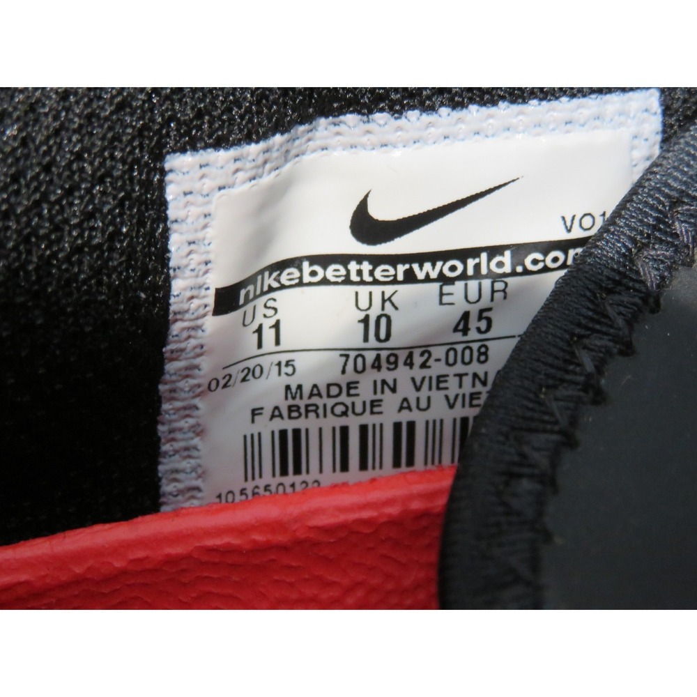 Nike Kobe Mentality Shoes Mens 11 Iron Man Red Gold Gym Sneakers 704942-008 - Picture 10 of 10
